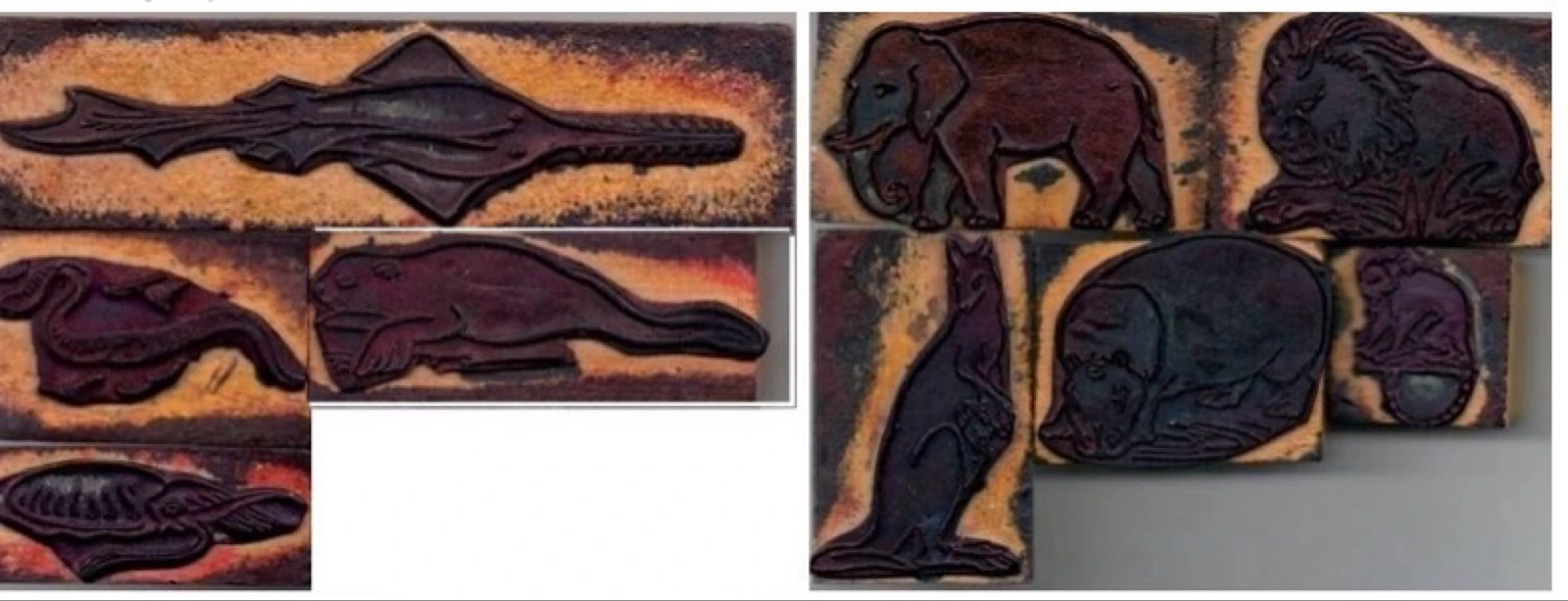 Lot van 49 antieke stempels – photo 9
